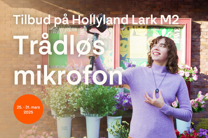 Kampanje på Hollyland Lark M2